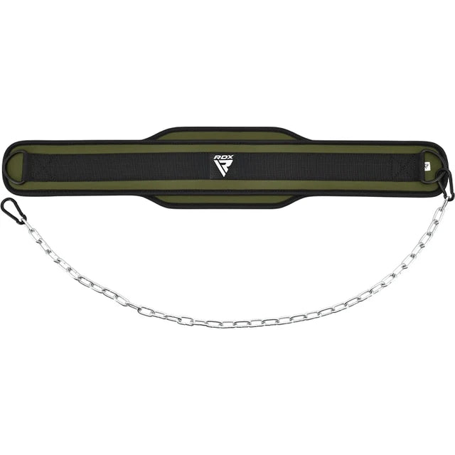 RDX T7 Elite Weight Training Dipping Belt with Chain
