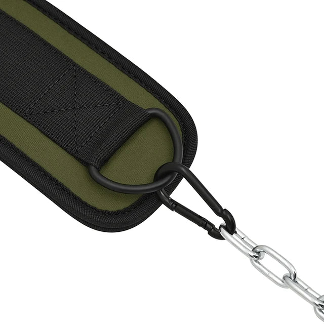 RDX T7 Elite Weight Training Dipping Belt with Chain